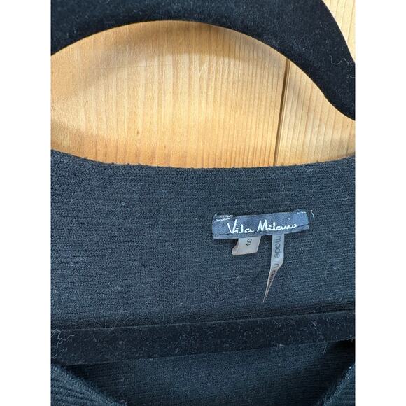 Vila Milano Women’s Sweater, Black w/ Rhinestones, Size S, GUC - Picture 3 of 4